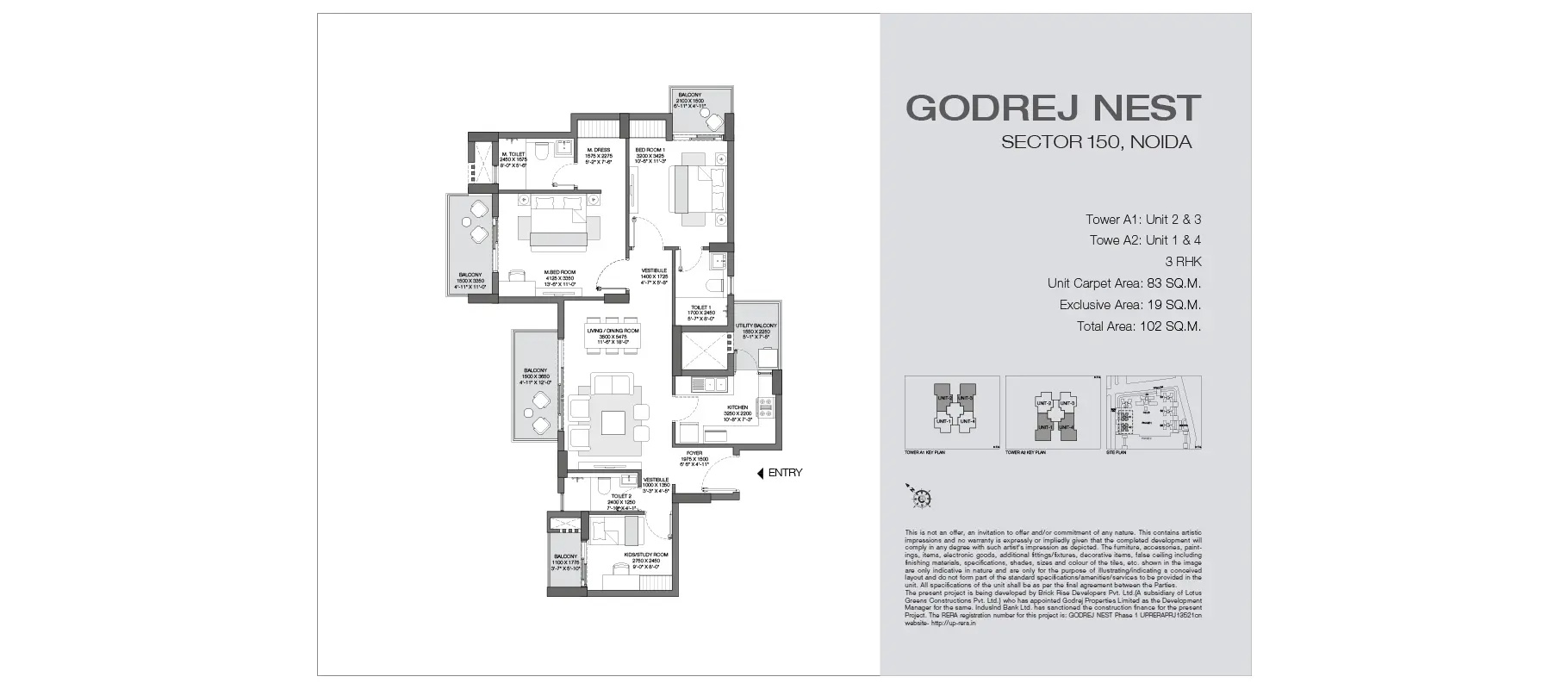 Godrej Nest 3 BHK