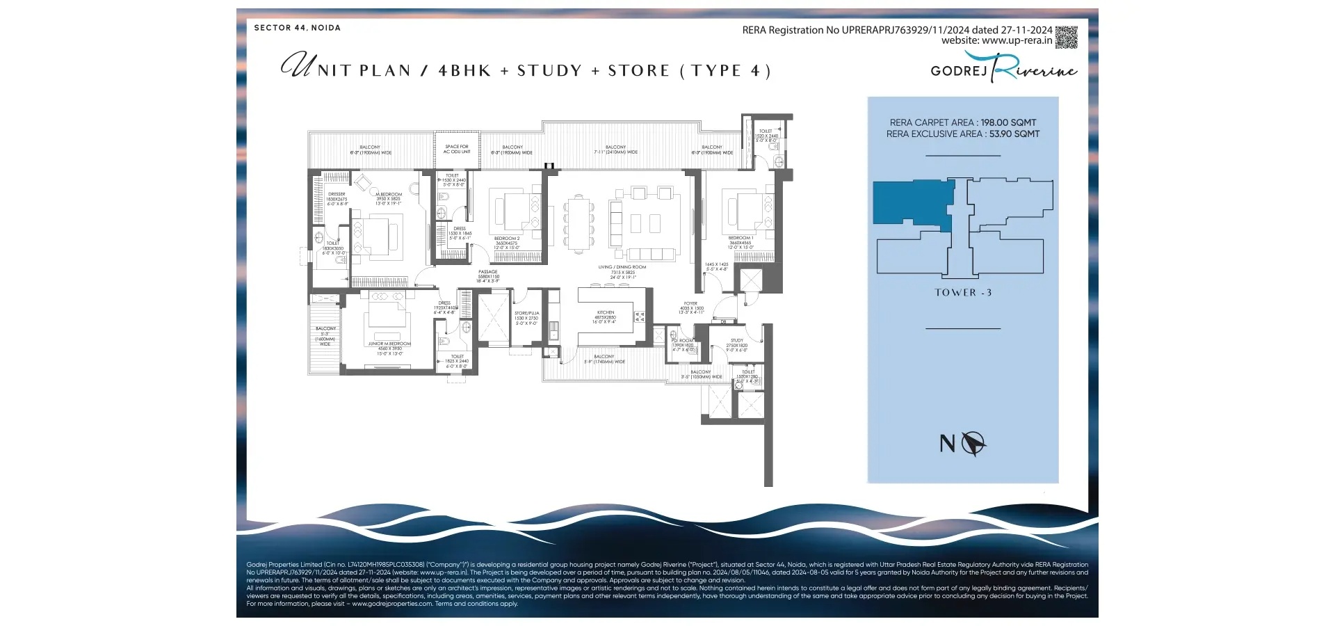 Godrej Riverine 4 BHK