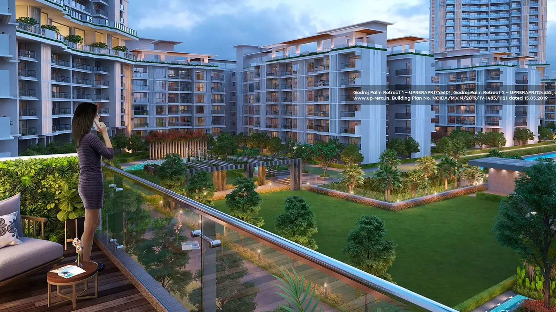 Godrej Palm Retreat - Godrej Properties in Sector 150 Noida