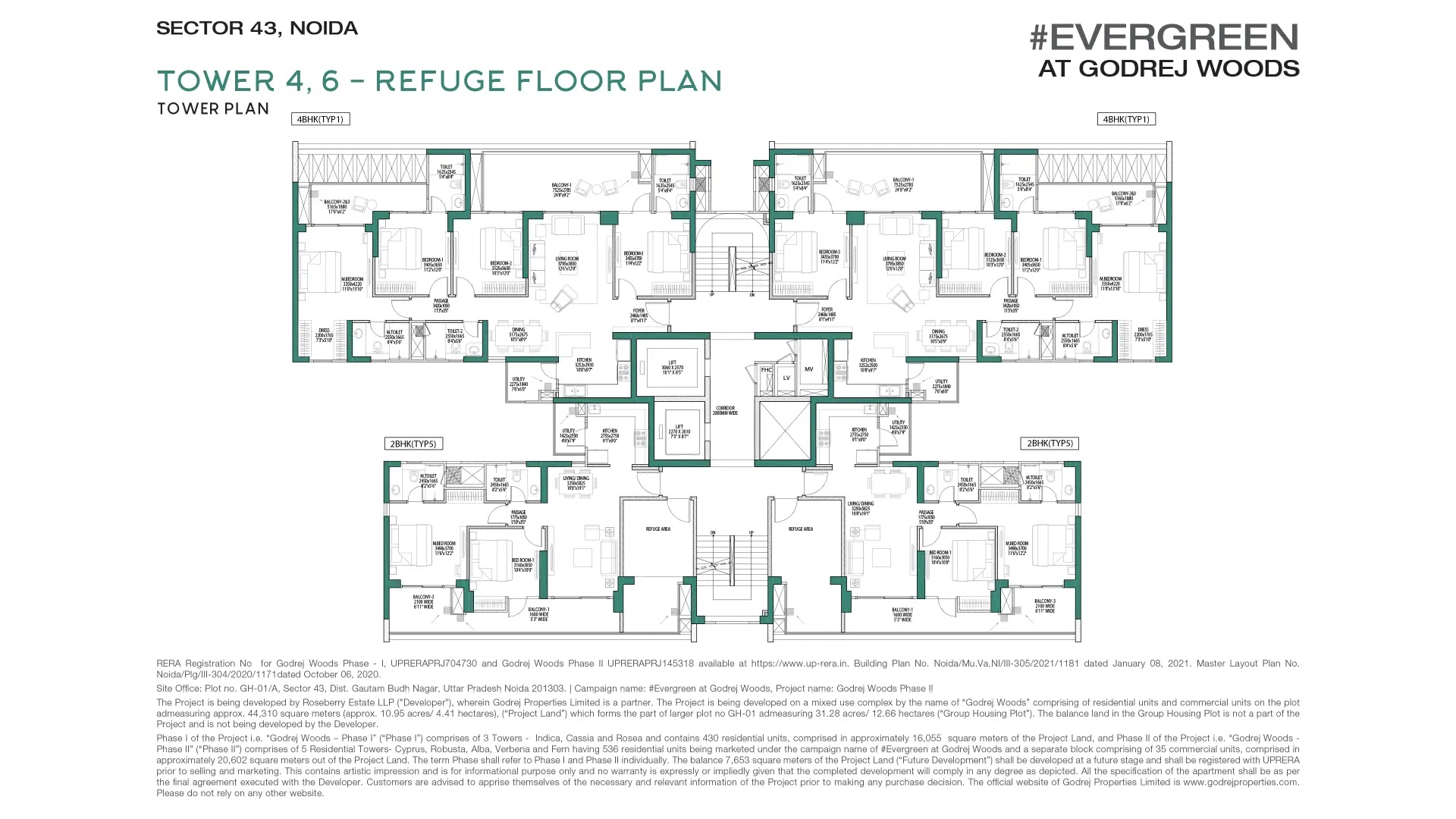 Godrej Woods Floor Plans Tower 4