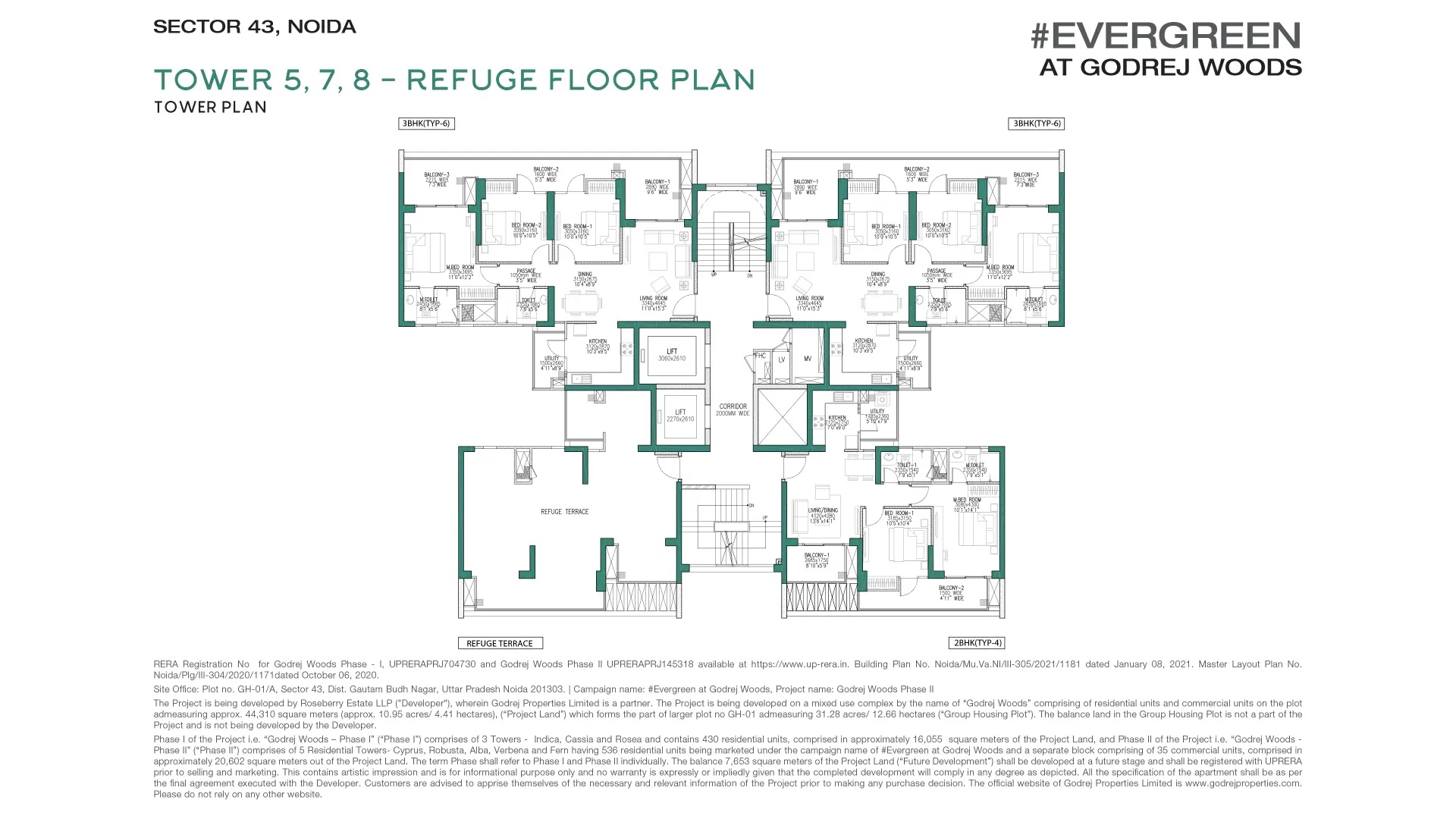 Godrej Woods Floor Plans Tower 5