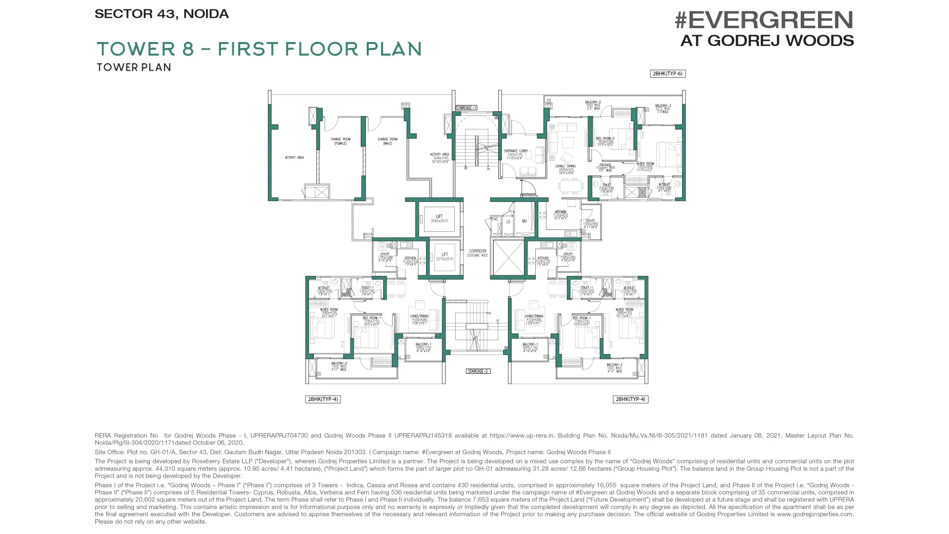 Godrej Woods Floor Plans Tower 8